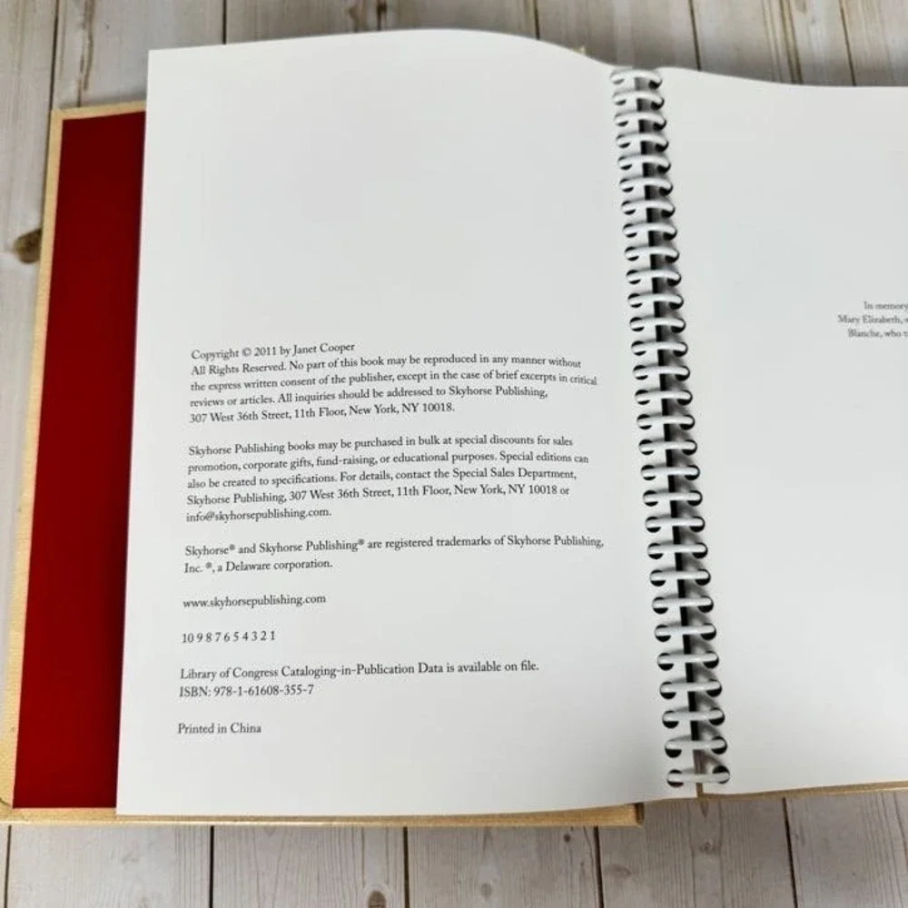 Home Canning Preserving Janet Cooper 2011 Cookbook Spiral-Bound Skyhorse